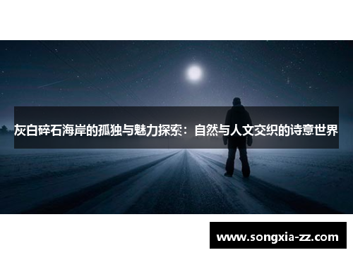 灰白碎石海岸的孤独与魅力探索：自然与人文交织的诗意世界